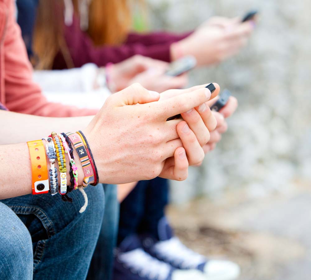Adolescentes y teléfonos móviles